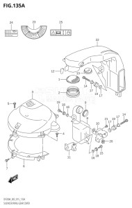 20003Z-510001 (2005) 200hp E03-USA (DF200AZ) DF200AZ drawing SILENCER / RING GEAR COVER