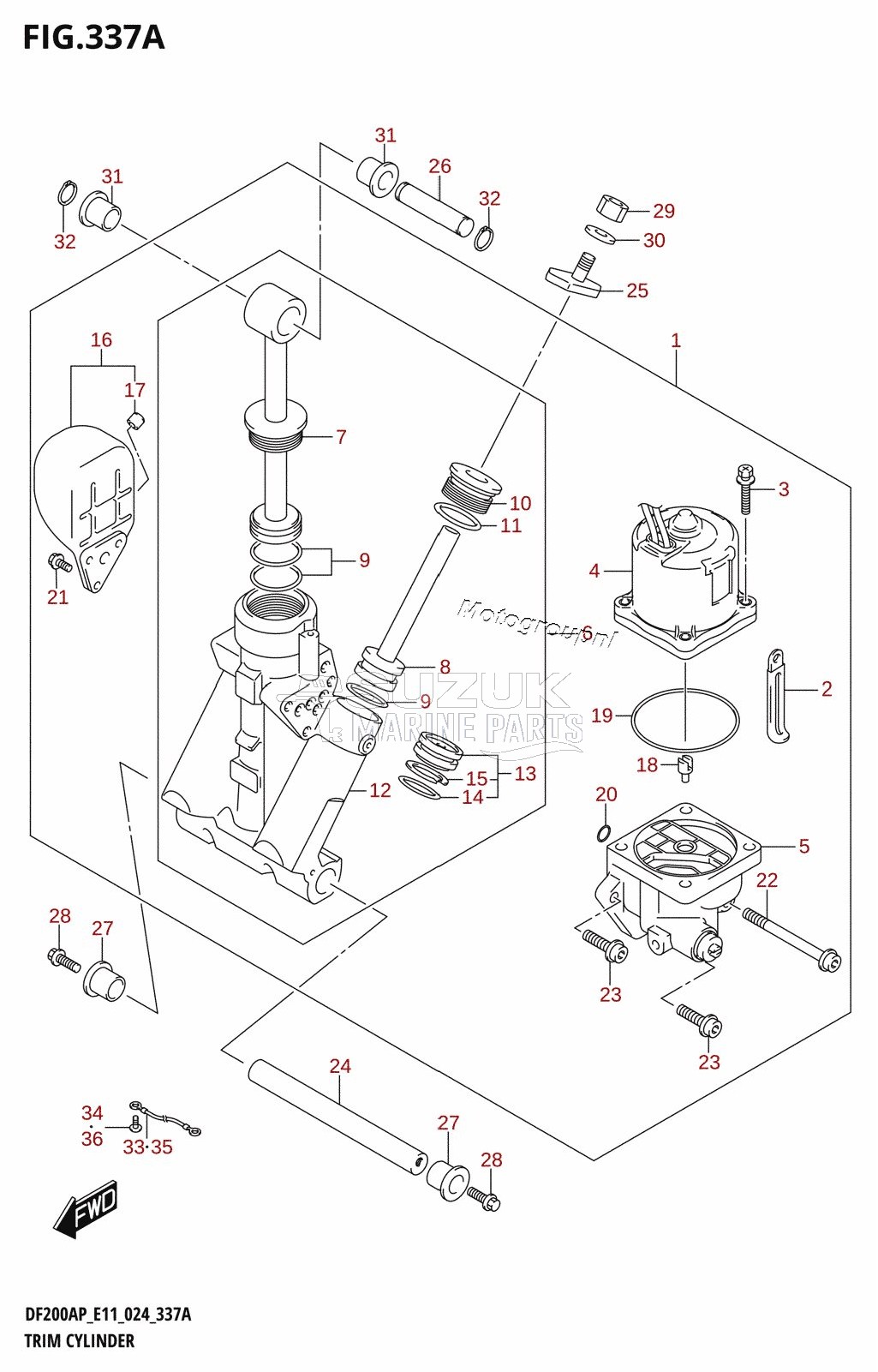 TRIM CYLINDER