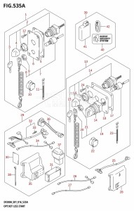 DF200AZ From 20003Z-610001 (E03)  2016 drawing OPT:KEY LESS START (DF200AT:E01)