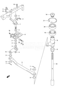 Outboard DF 150 drawing Clutch Shaft