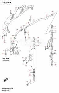 DF150AP From 15003P-440001 (E11)  2024 drawing FUEL INJECTOR (E11)