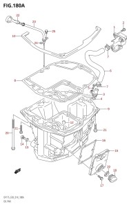 DF175TG From 17502F-410001 (E03)  2014 drawing OIL PAN