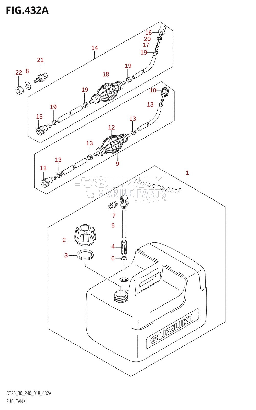 FUEL TANK (DT25K)