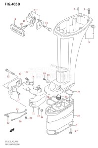 DF9.9 From 00993F-010001 (P03)  2010 drawing DRIVE SHAFT HOUSING (DF9.9T,DF9.9TH)