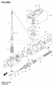 DF60A From 06002F-510001 (E01 E40)  2015 drawing TRANSMISSION (DF60A:E40)