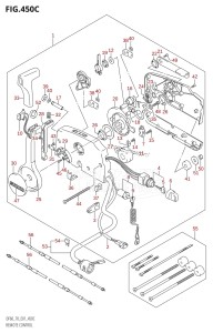 DF70 From 07001F-151001 (E01 E40)  2001 drawing REMOTE CONTROL (K5,K6,K7,K8,K9)