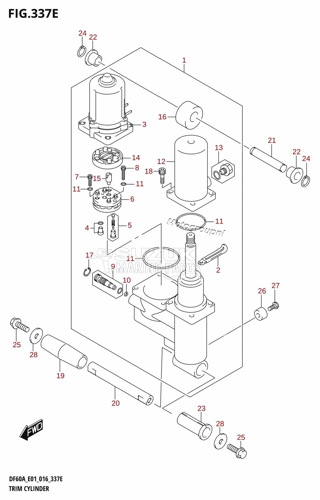 TRIM CYLINDER (DF50ATH:E01)