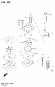 DF30A From 03003F-040001 (P03)  2020 drawing WATER PUMP