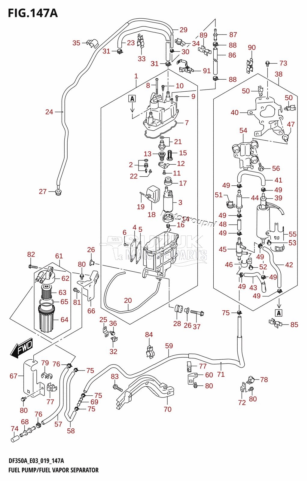 FUEL PUMP /​ FUEL VAPOR SEPARATOR