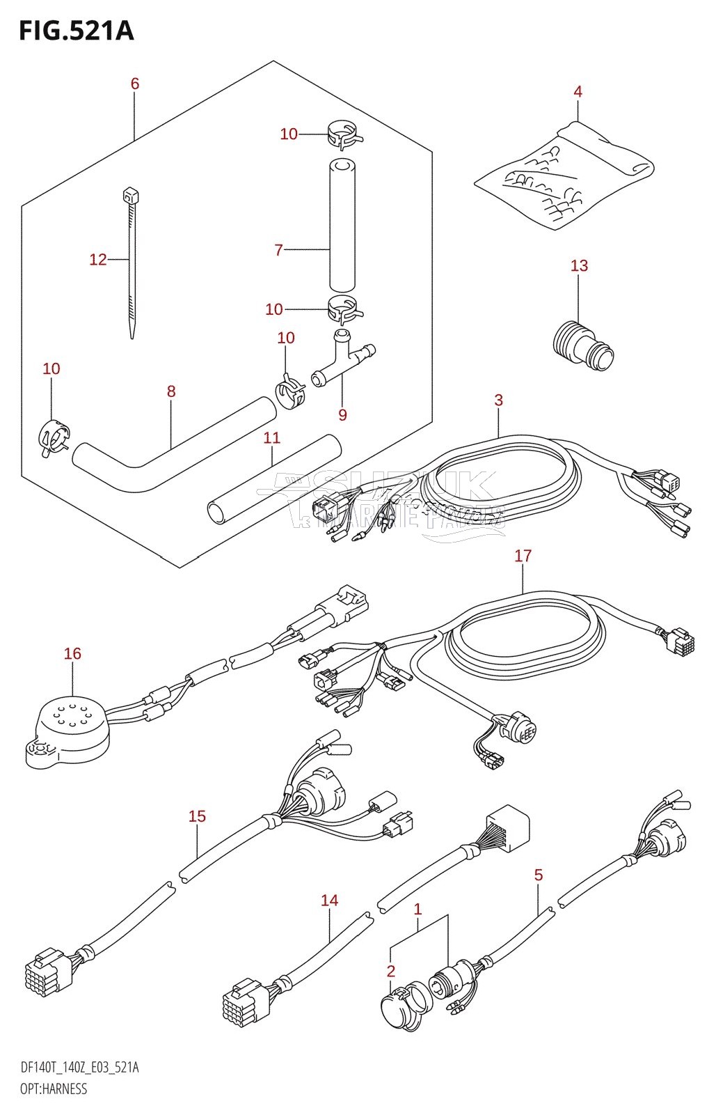 OPT:HARNESS (K2,K3,K4,K5,K6,K7)