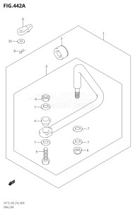 17502Z-410001 (2014) 175hp E03-USA (DF175Z  DF175ZG) DF175ZG drawing DRAG LINK