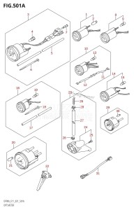 DF80A From 08002F-140001 (E01 E40)  2021 drawing OPT:METER (DF70A,DF80A,DF90A,DF100B)