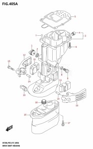 DF9.9B From 00995F-710001 (P03)  2017 drawing DRIVE SHAFT HOUSING