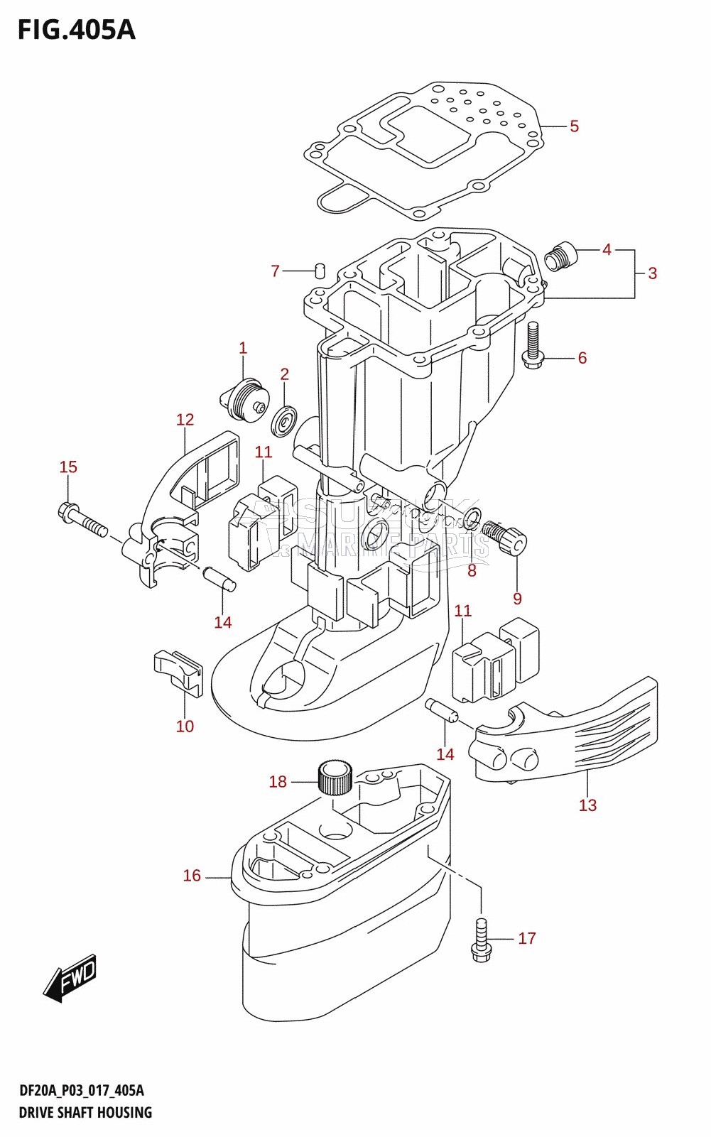 DRIVE SHAFT HOUSING