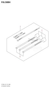 DF100A From 10003F-510001 (E01)  2015 drawing OPT:REMOTE CONTROL (DF140AZ:E01)