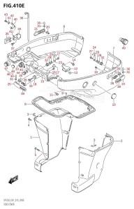 DF200 From 20002F-510001 (E01 E40)  2005 drawing SIDE COVER (DF225T:E01:(X-TRANSOM,XX-TRANSOM))