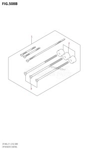 DF115AZ From 11503Z-810001 (E11 E40)  2018 drawing OPT:REMOTE CONTROL (E03)