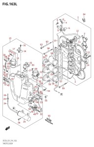 DF225T From 22503F-410001 (E01 E40)  2014 drawing THROTTLE BODY (DF250Z:E01)