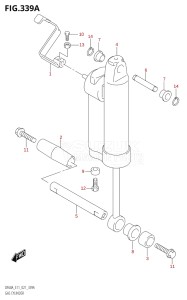 06003F-140001 (2021) 60hp E11-Gen. Export 2 (DF60AVT  DF60AVT_   DF60AVT   DF60AVTH  DF60AVTH_   DF60AVTH) DF60A drawing GAS CYLINDER (DF40AQH,DF60AQH)