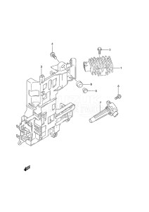 Outboard DF 50A drawing Rectifier/Ignition Coil