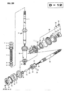 DT75 From 07501-402338 till 404156 ()  1984 drawing TRANSMISSION