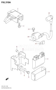 DF25 From 02502F-680001 (E01)  2006 drawing RECTIFIER /​ IGNITION COIL