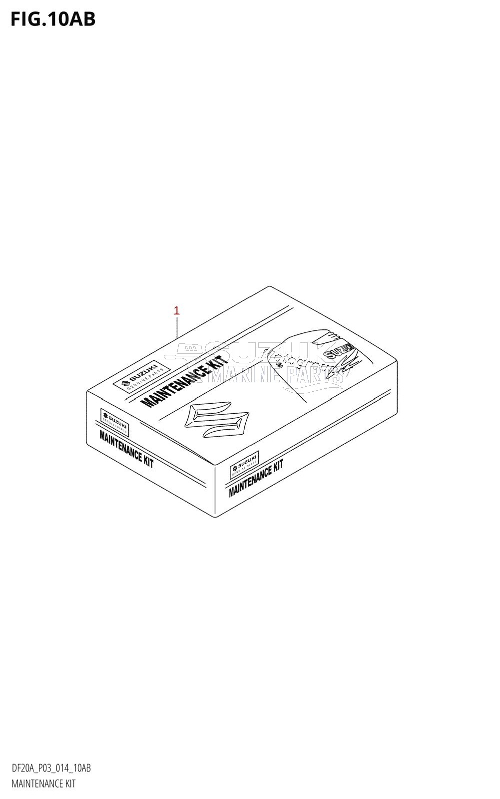 MAINTENANCE KIT (DF15A:P03)