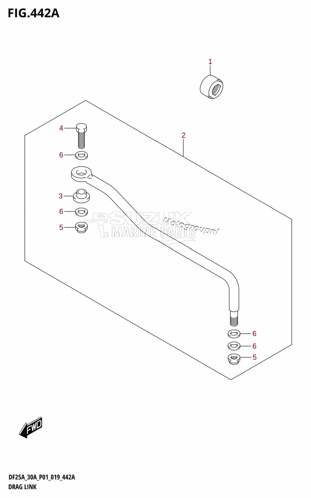 DRAG LINK (DF25AR,DF25AT,DF30AR,DF30AT)