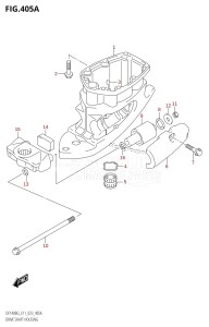 DF140BG From 14004F-240001 (E11 E40)  2022 drawing DRIVE SHAFT HOUSING