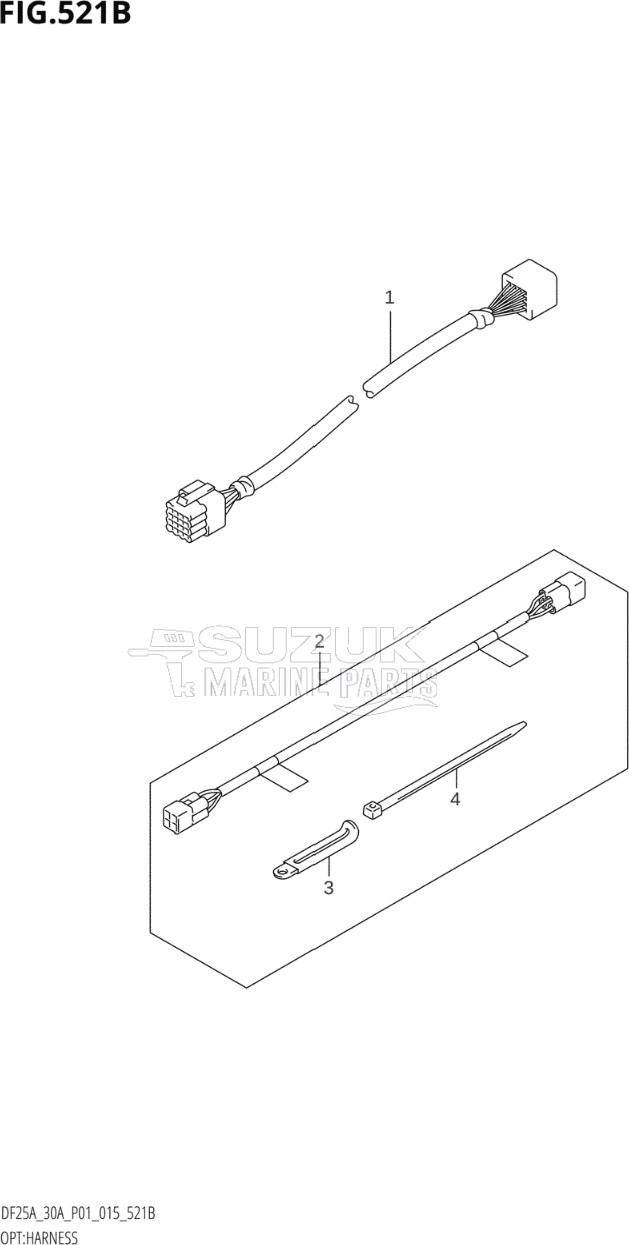 OPT:HARNESS (DF25AT:P01)