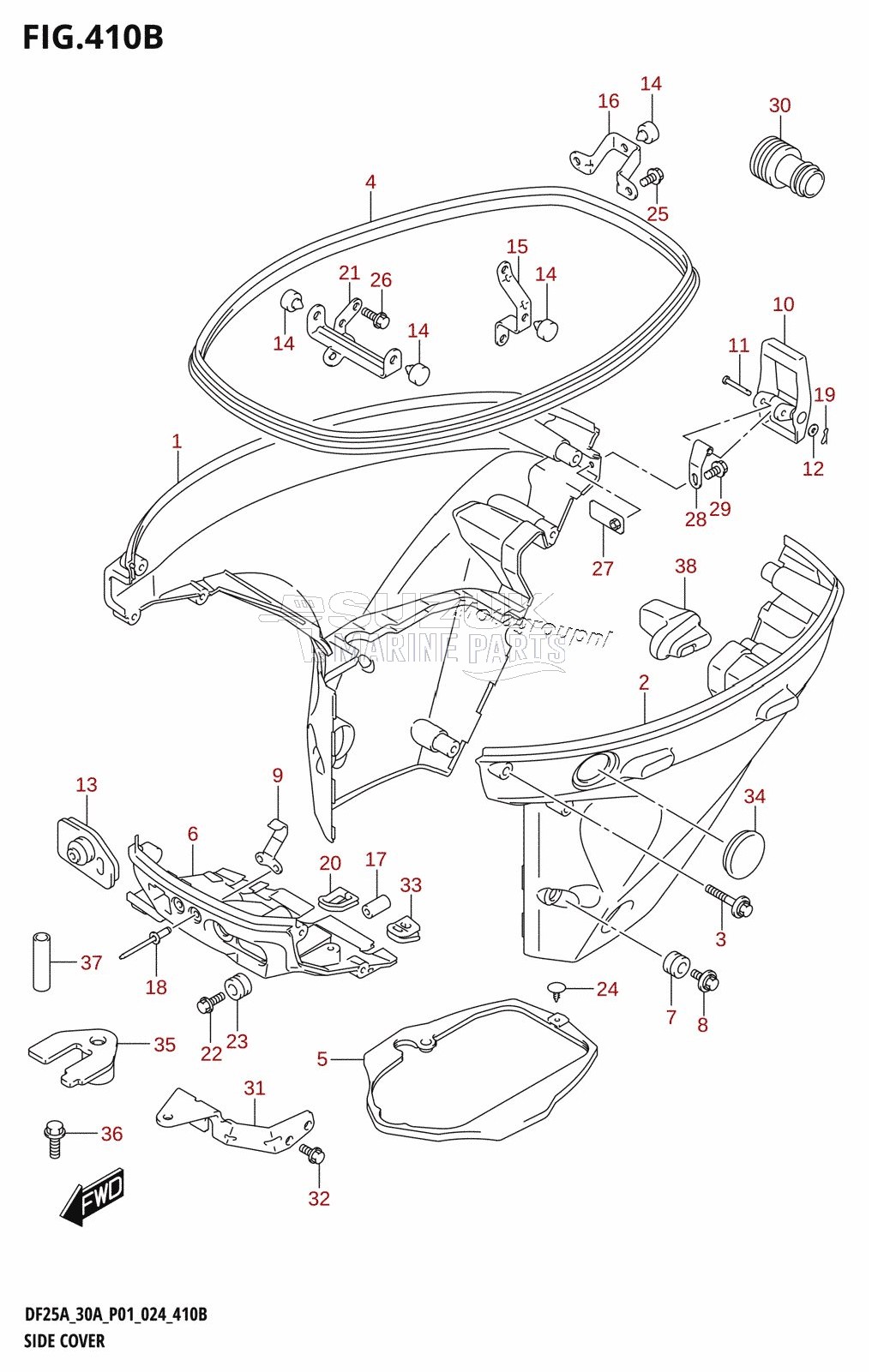 SIDE COVER (DF30AR)