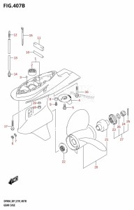 DF90A From 09003F-910001 (E40)  2019 drawing GEAR CASE (DF70ATH,DF80A,DF90ATH)