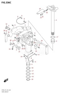 DF40A From 04003F-040001 (E01)  2020 drawing SWIVEL BRACKET (DF40AST:E34)