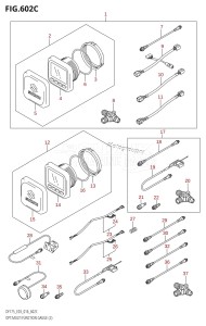 DF175Z From 17502Z-610001 (E03)  2016 drawing OPT:MULTI FUNCTION GAUGE (2) (DF175TG:E03)