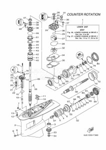 FL300DET drawing PROPELLER-HOUSING-AND-TRANSMISSION-3