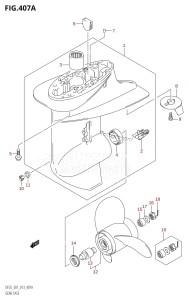 DF25 From 02503F-310001 (E01)  2013 drawing GEAR CASE