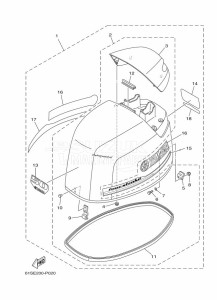 FT50CETX drawing TOP-COWLING