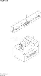 00403F-810001 (2018) 4hp P03-U.S.A (DF4A) DF4A drawing OPT:FUEL TANK (DF6A)