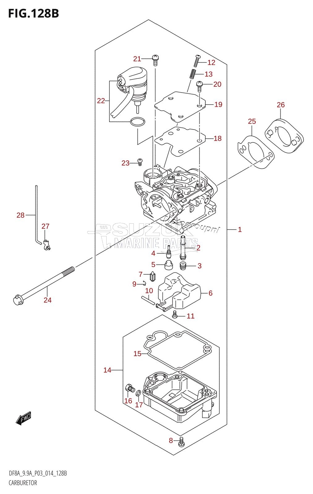 CARBURETOR (DF8AR:P03)