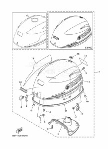 F25DEL drawing TOP-COWLING