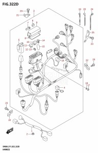 DF40A From 04005F-140001 (E34-Italy)  2021 drawing HARNESS (DF60AQH)