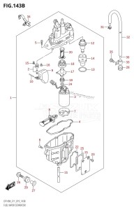 DF115AST From 11504F-910001 (E03)  2019 drawing FUEL VAPOR SEPARATOR (E40)