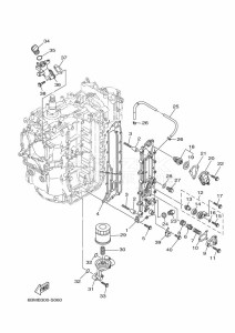 FL150FET drawing CYLINDER-AND-CRANKCASE-3