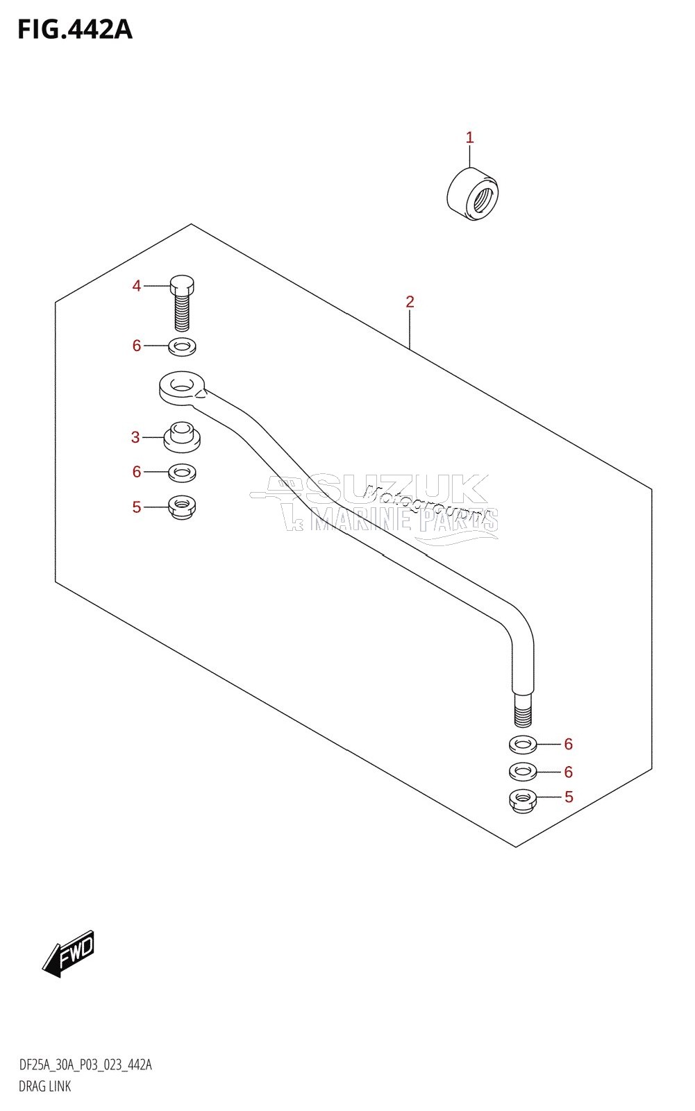 DRAG LINK (DF25AT,DF30AT)