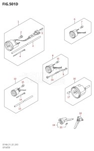 DF100A From 10003F-140001 (E01)  2021 drawing OPT:METER (E40)