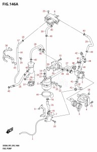 DF9.9B From 00995F-810001 (P01)  2018 drawing FUEL PUMP (P01)