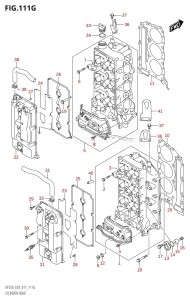 DF200 From 20002F-710001 (E03)  2017 drawing CYLINDER HEAD (DF250ST:E03)