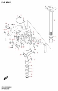 DF40A From 04003F-210001 (E01)  2012 drawing SWIVEL BRACKET (DF60ATH:E01)