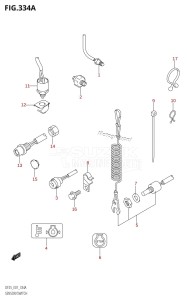 DF25 From 02503F-010001 (E01)  2010 drawing SENSOR /​ SWITCH