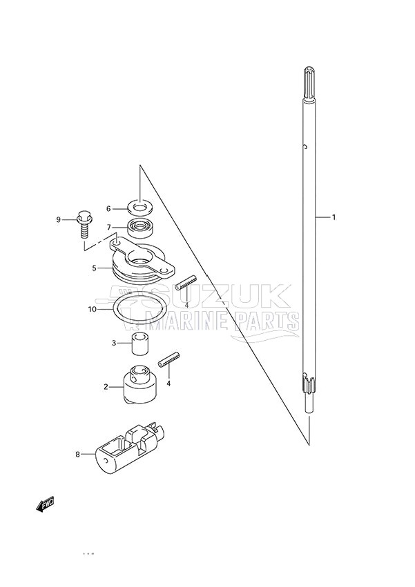 Clutch Rod (DF 250S)